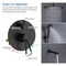 Kibi Circular Pressure Balanced Ceiling Mounted 3-Function Shower System w Rough In Valve - Matte Black KSF409MB - alternate 2